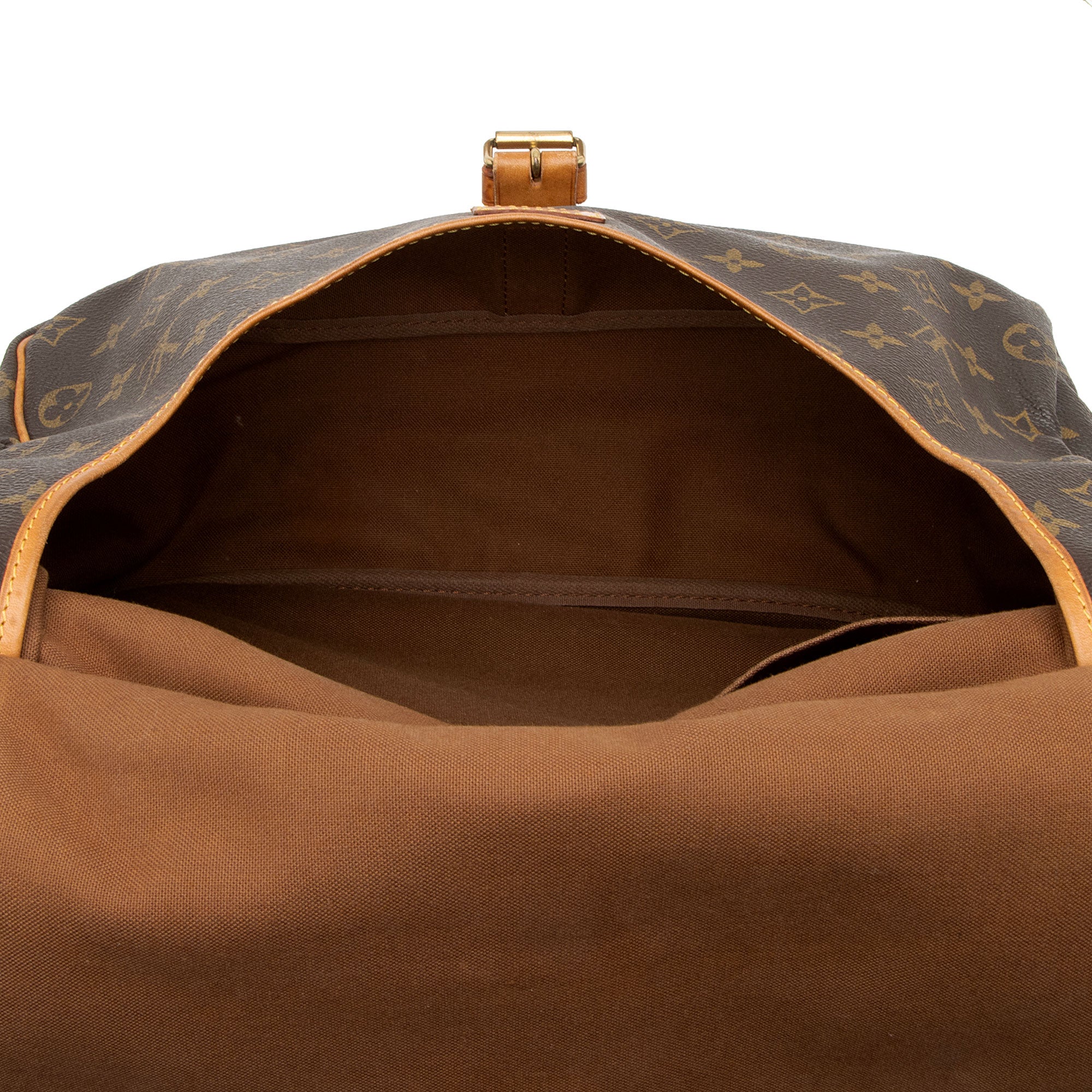 Louis Vuitton Vintage Monogram Canvas Saumur 35 Messenger Bag (Tk3PjK) - Image 7