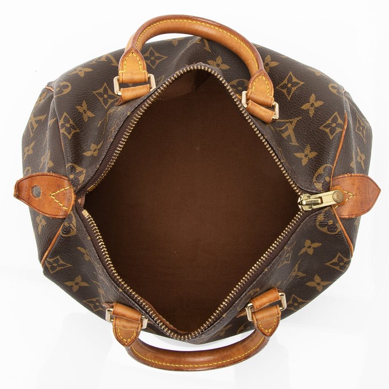 Louis Vuitton Vintage Monogram Canvas Speedy 25 Satchel - FINAL SALE (20148) - Image 7