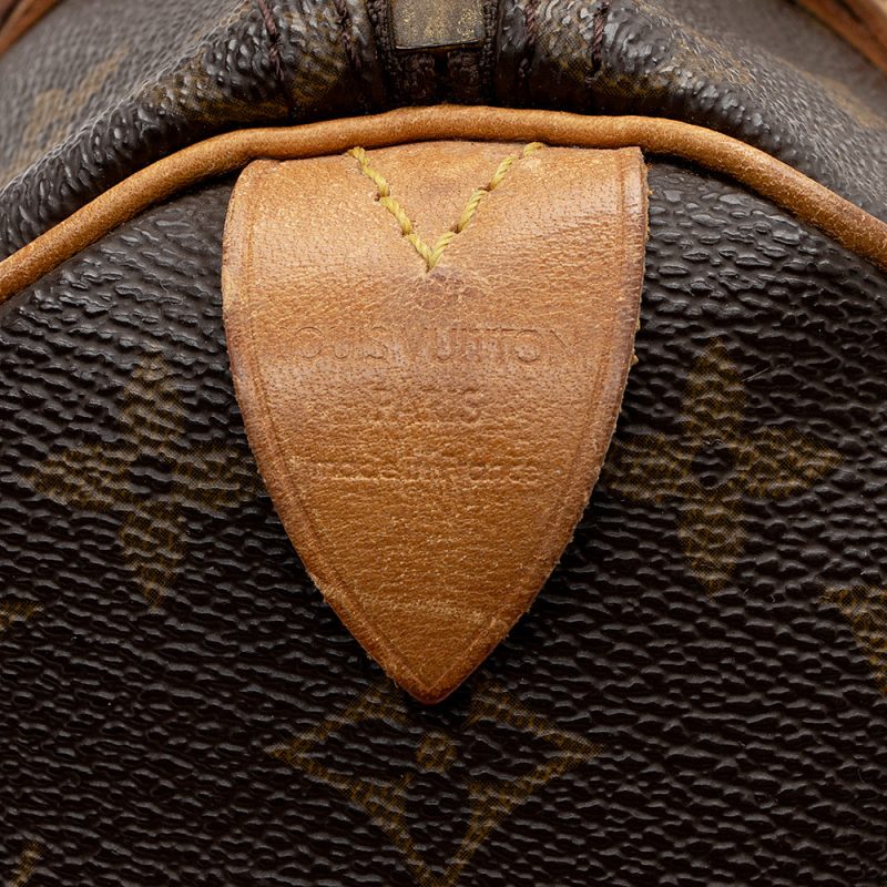 Louis Vuitton Vintage Monogram Canvas Speedy 25 Satchel (16510) - Image 8