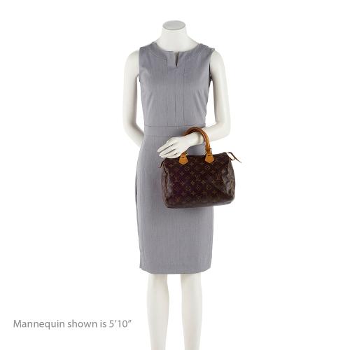 Louis Vuitton Vintage Monogram Canvas Speedy 25 Satchel (16510) - Image 5