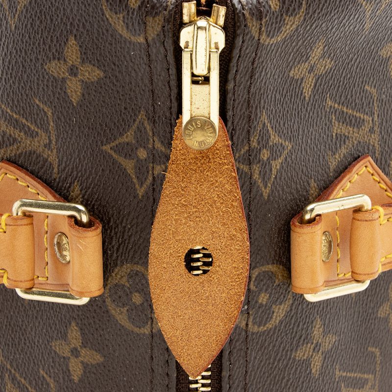 Louis Vuitton Vintage Monogram Canvas Speedy 25 Satchel (19005) - Image 9