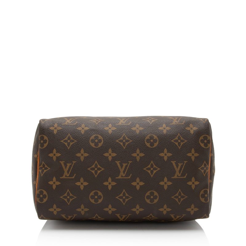 Louis Vuitton Vintage Monogram Canvas Speedy 25 Satchel (kLTROE) - Image 4