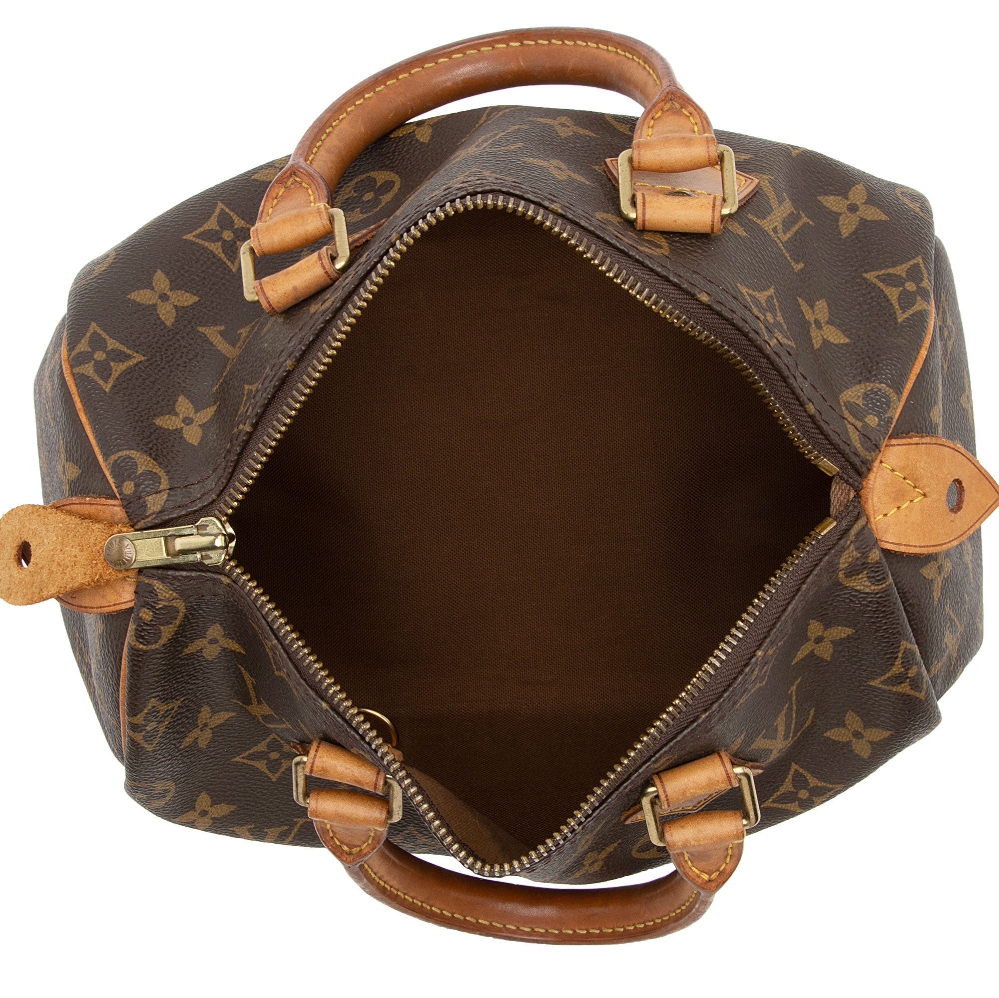 Louis Vuitton Vintage Monogram Canvas Speedy 25 Satchel (kLTROE) - Image 7