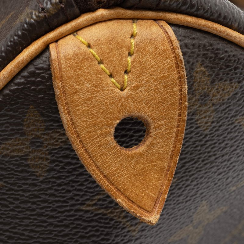 Louis Vuitton Vintage Monogram Canvas Speedy 25 Satchel (akvPc8) - Image 9