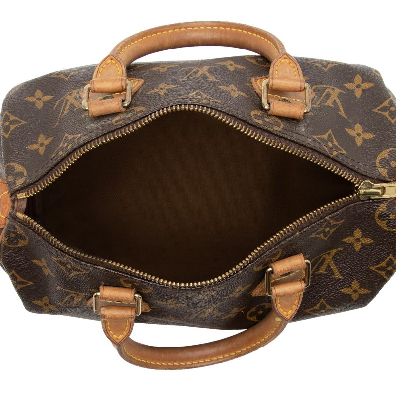 Louis Vuitton Vintage Monogram Canvas Speedy 25 Satchel (Ywv9Hm) - Image 8