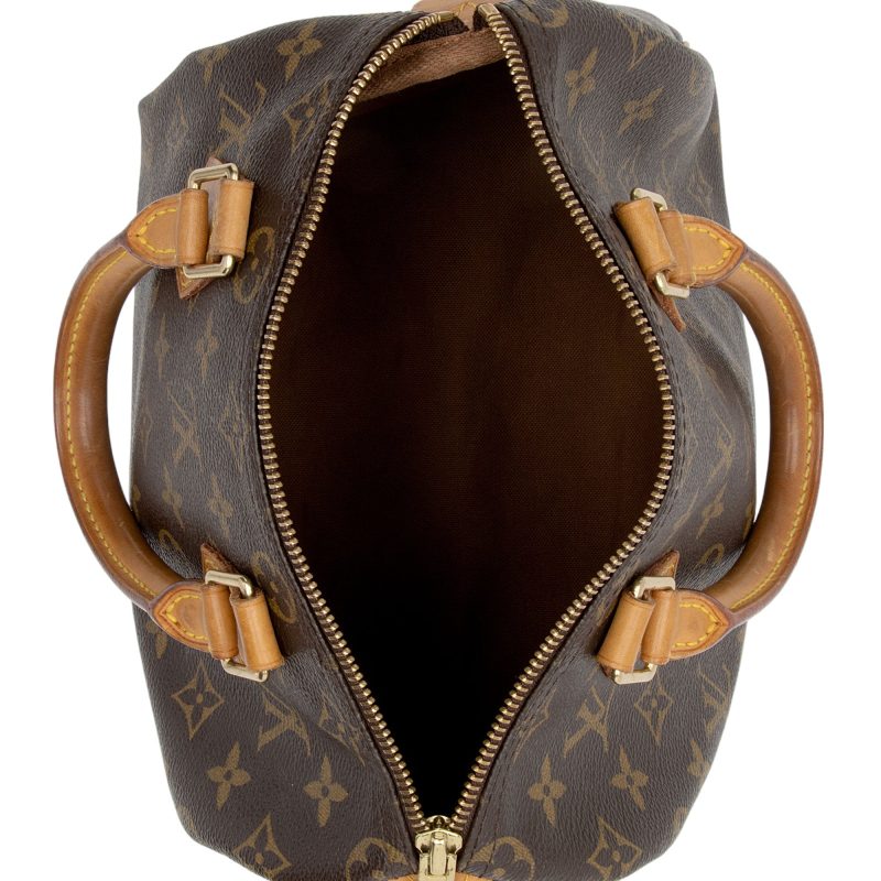 Louis Vuitton Vintage Monogram Canvas Speedy 25 Satchel (SoiU9a) - Image 7