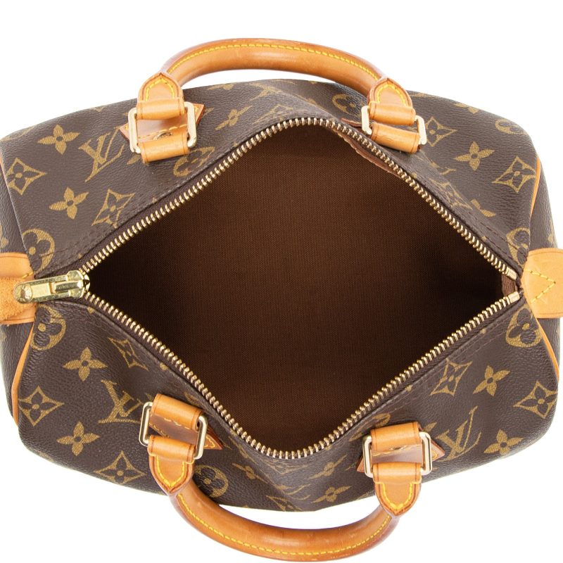 Louis Vuitton Vintage Monogram Canvas Speedy 25 Satchel (vnaAGt) - Image 7