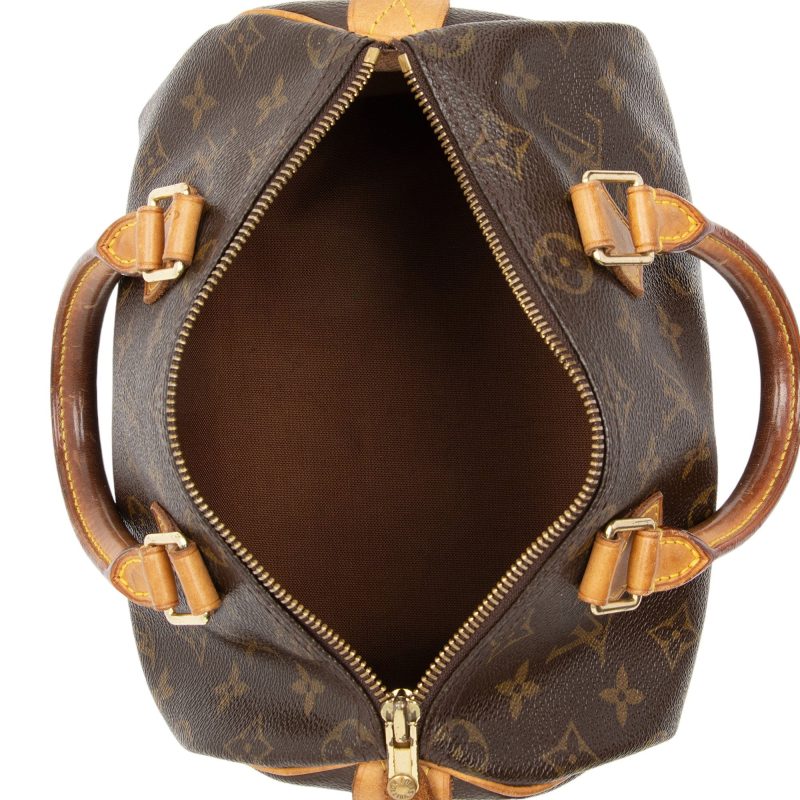 Louis Vuitton Vintage Monogram Canvas Speedy 25 Satchel (GB815h) - Image 7