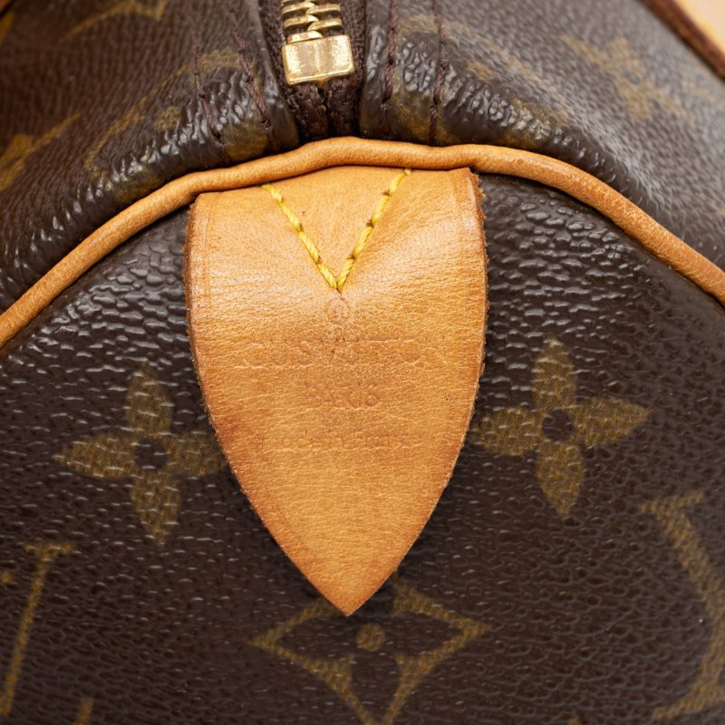 Louis Vuitton Vintage Monogram Canvas Speedy 25 Satchel (GB815h) - Image 8