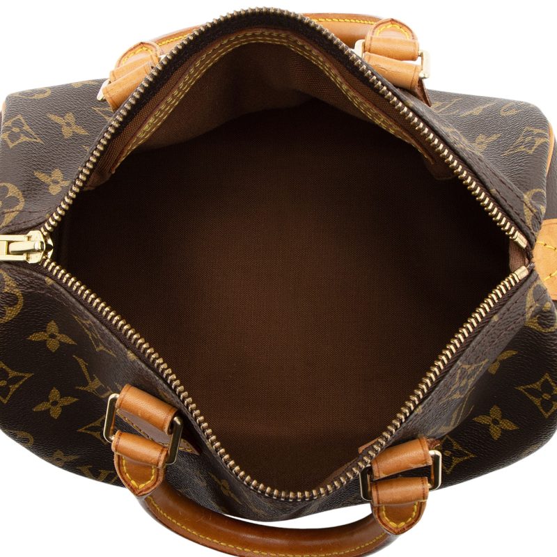 Louis Vuitton Vintage Monogram Canvas Speedy 25 Satchel (PKnRmq) - Image 7