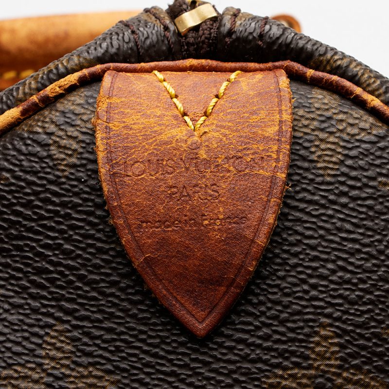 Louis Vuitton Vintage Monogram Canvas Speedy 30 Satchel - FINAL SALE (17455) - Image 8