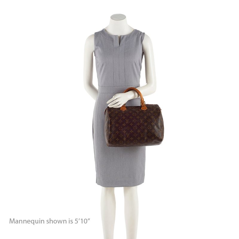 Louis Vuitton Vintage Monogram Canvas Speedy 30 Satchel - FINAL SALE (17455) - Image 5
