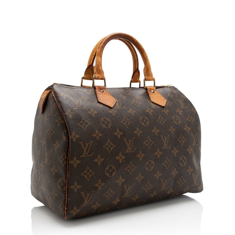 Louis Vuitton Vintage Monogram Canvas Speedy 30 Satchel - FINAL SALE (17455) - Image 2