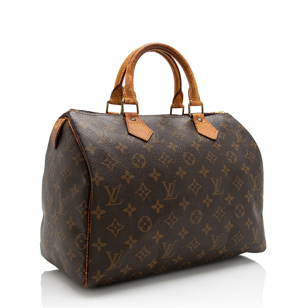 Louis Vuitton Vintage Monogram Canvas Speedy 30 Satchel - FINAL SALE (17455) - Image 2