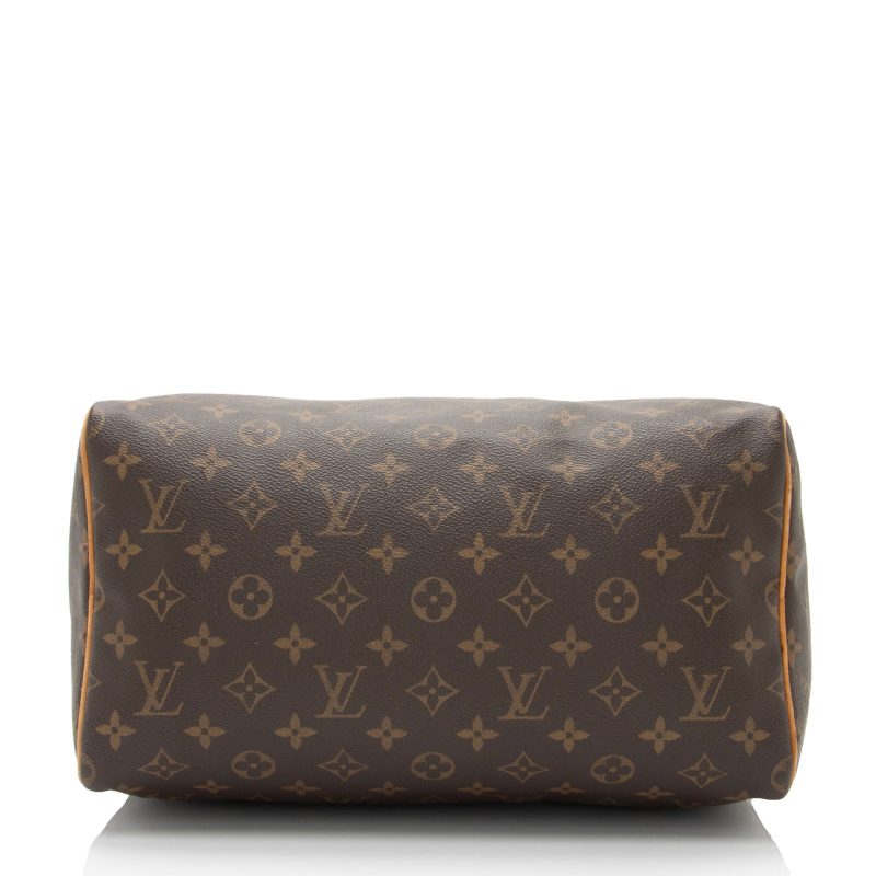 Louis Vuitton Vintage Monogram Canvas Speedy 30 Satchel - FINAL SALE (i487yQ) - Image 4