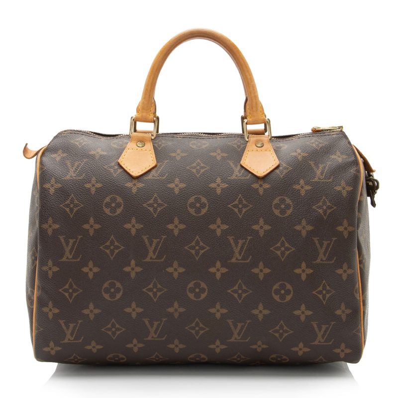 Louis Vuitton Vintage Monogram Canvas Speedy 30 Satchel - FINAL SALE (i487yQ)
