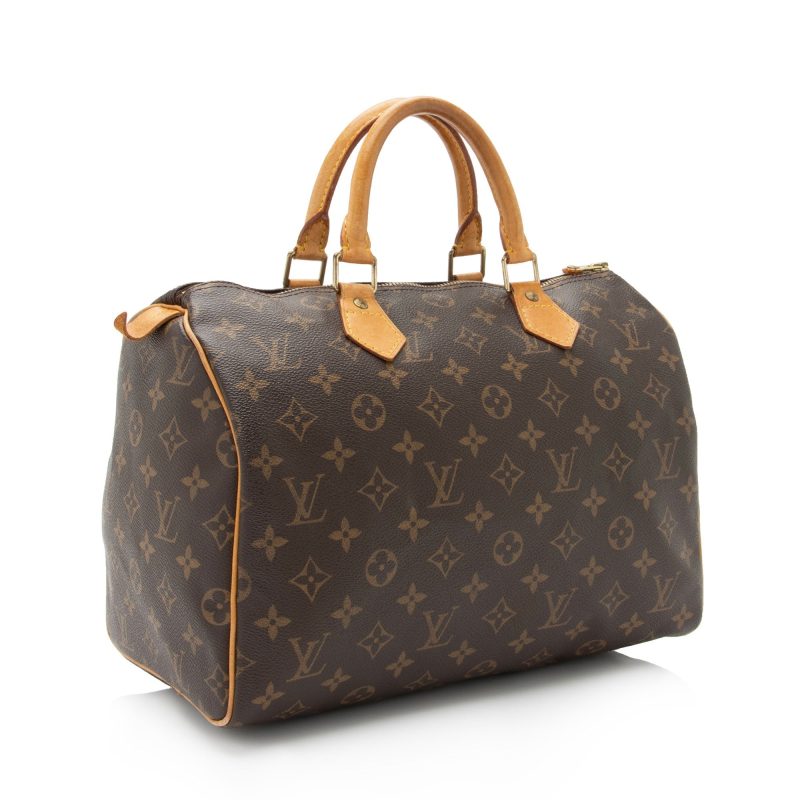 Louis Vuitton Vintage Monogram Canvas Speedy 30 Satchel - FINAL SALE (i487yQ) - Image 2