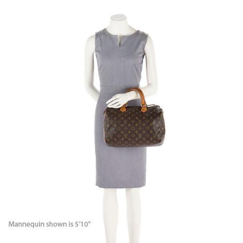 Louis Vuitton Vintage Monogram Canvas Speedy 30 Satchel (16524) - Image 5
