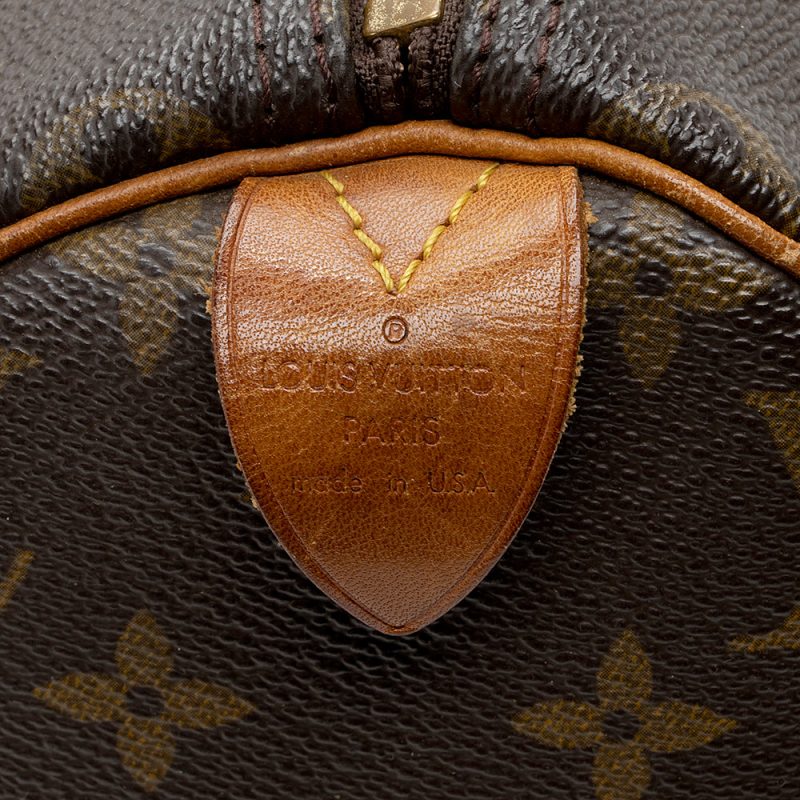Louis Vuitton Vintage Monogram Canvas Speedy 30 Satchel (14577) - Image 8