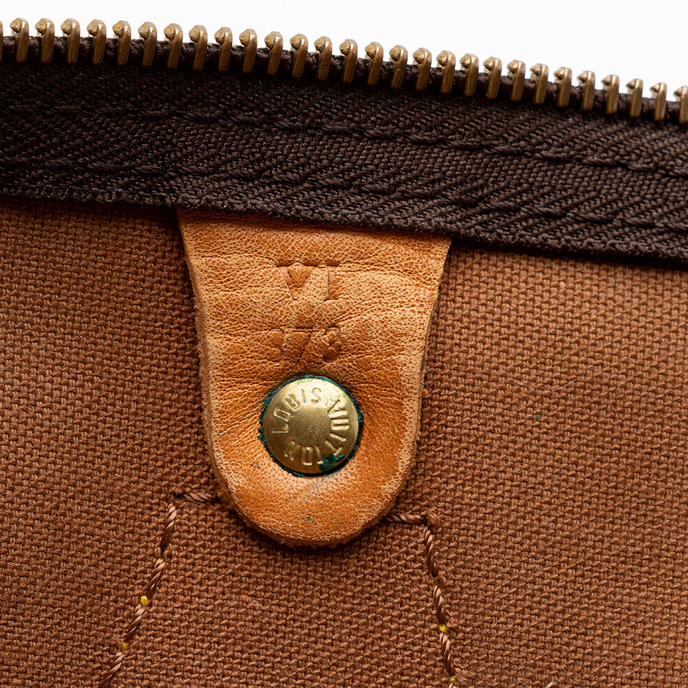 Louis Vuitton Vintage Monogram Canvas Speedy 30 Satchel (15461) - Image 6