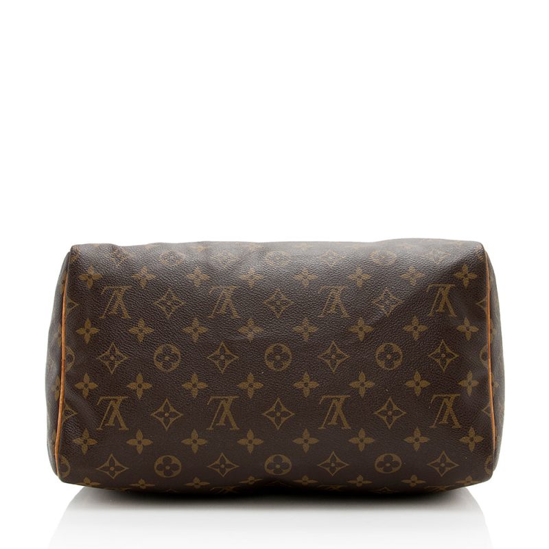 Louis Vuitton Vintage Monogram Canvas Speedy 30 Satchel (16597) - Image 4
