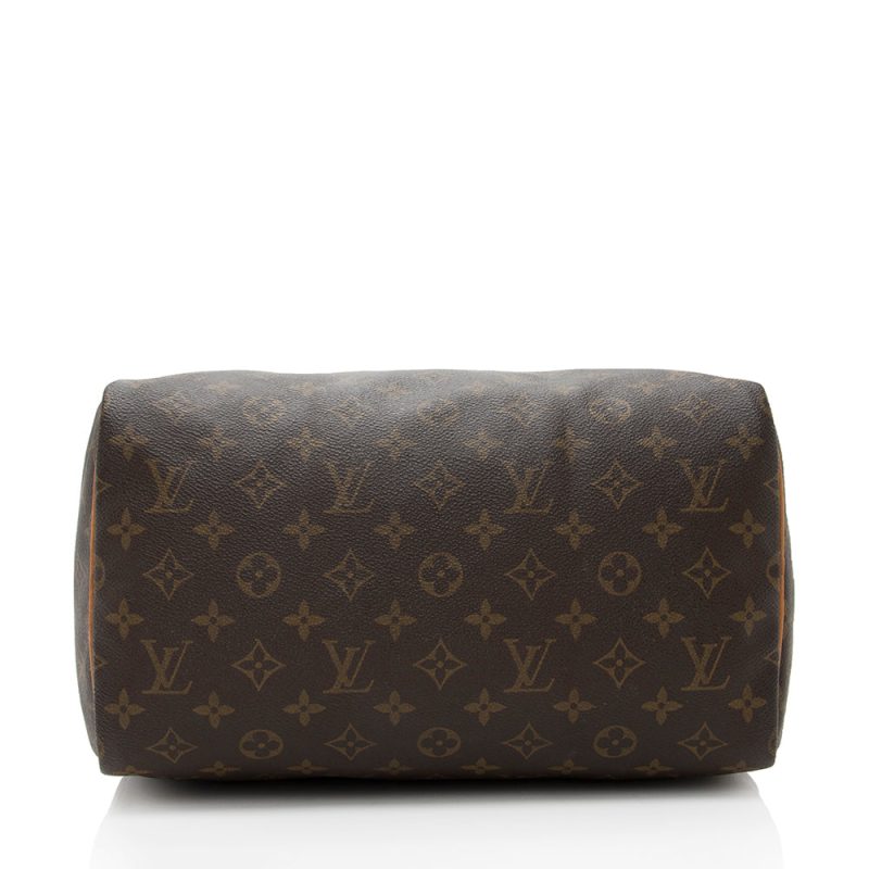 Louis Vuitton Vintage Monogram Canvas Speedy 30 Satchel (18388) - Image 4