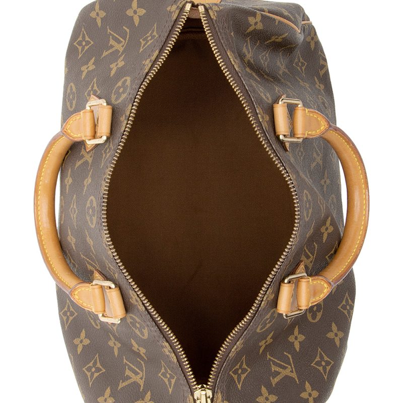 Louis Vuitton Vintage Monogram Canvas Speedy 30 Satchel (18582) - Image 7