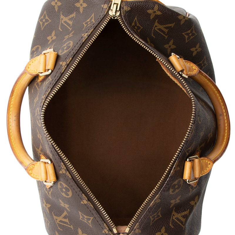 Louis Vuitton Vintage Monogram Canvas Speedy 30 Satchel - FINAL SALE (18796) - Image 7