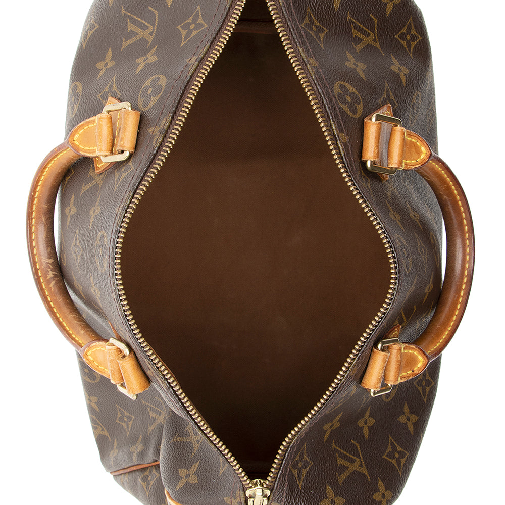 Louis Vuitton Vintage Monogram Canvas Speedy 30 Satchel - FINAL SALE (19334) - Image 7