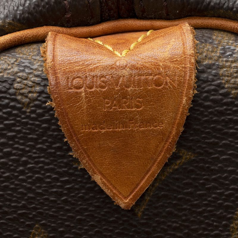 Louis Vuitton Vintage Monogram Canvas Speedy 30 Satchel - FINAL SALE (19334) - Image 8