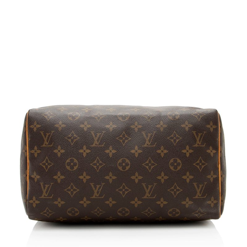 Louis Vuitton Vintage Monogram Canvas Speedy 30 Satchel - FINAL SALE (19138) - Image 4