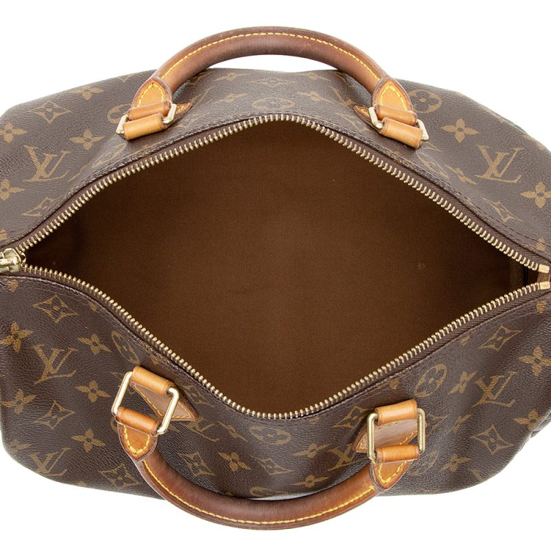 Louis Vuitton Vintage Monogram Canvas Speedy 30 Satchel - FINAL SALE (19138) - Image 7