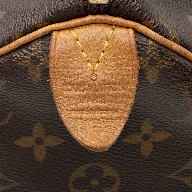 Louis Vuitton Vintage Monogram Canvas Speedy 30 Satchel - FINAL SALE (19138) - Image 8