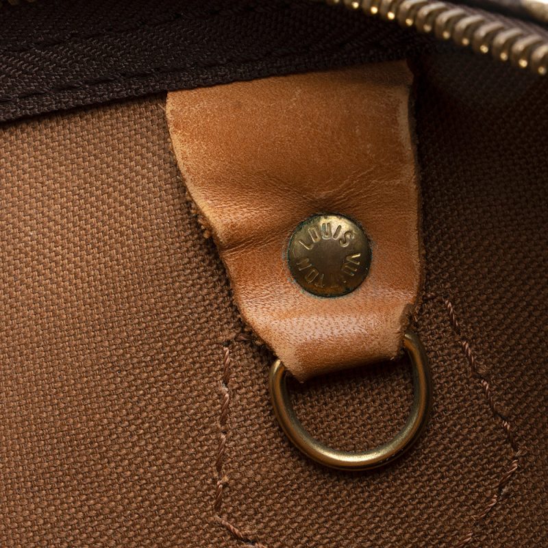 Louis Vuitton Vintage Monogram Canvas Speedy 30 Satchel (21508) - Image 10