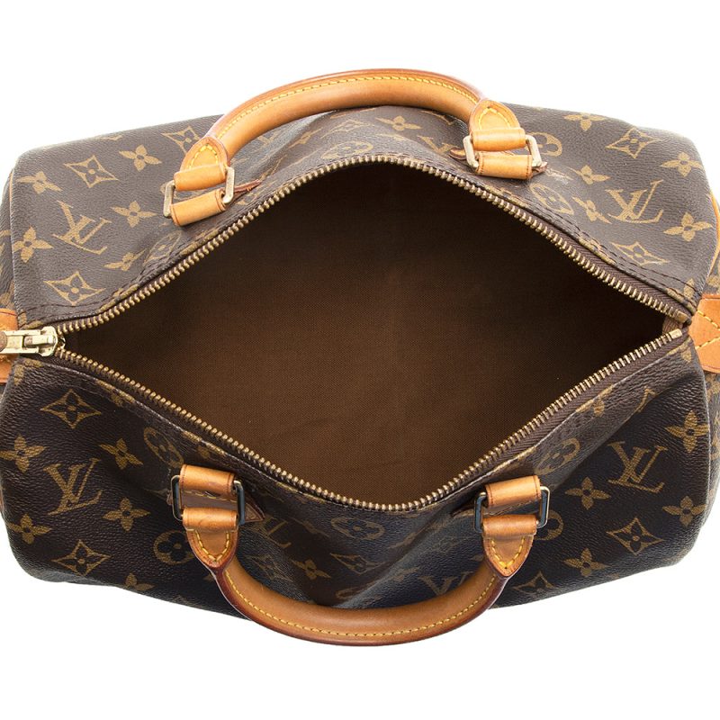 Louis Vuitton Vintage Monogram Canvas Speedy 30 Satchel (21508) - Image 7