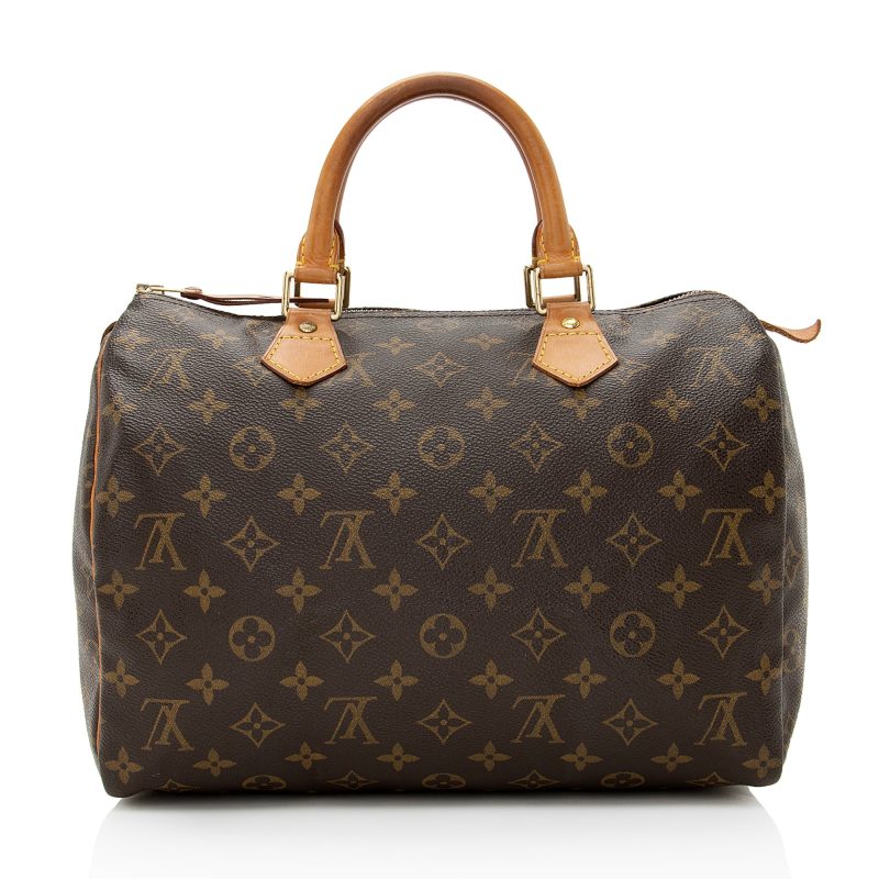 Louis Vuitton Vintage Monogram Canvas Speedy 30 Satchel (22320) - Image 3