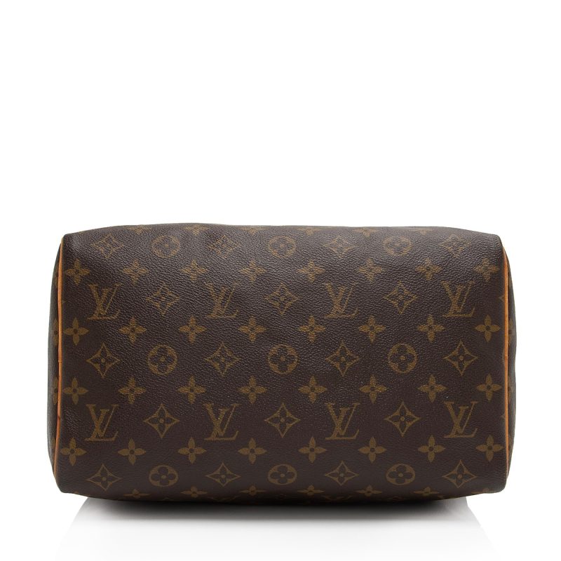 Louis Vuitton Vintage Monogram Canvas Speedy 30 Satchel (XzGN1T) - Image 4