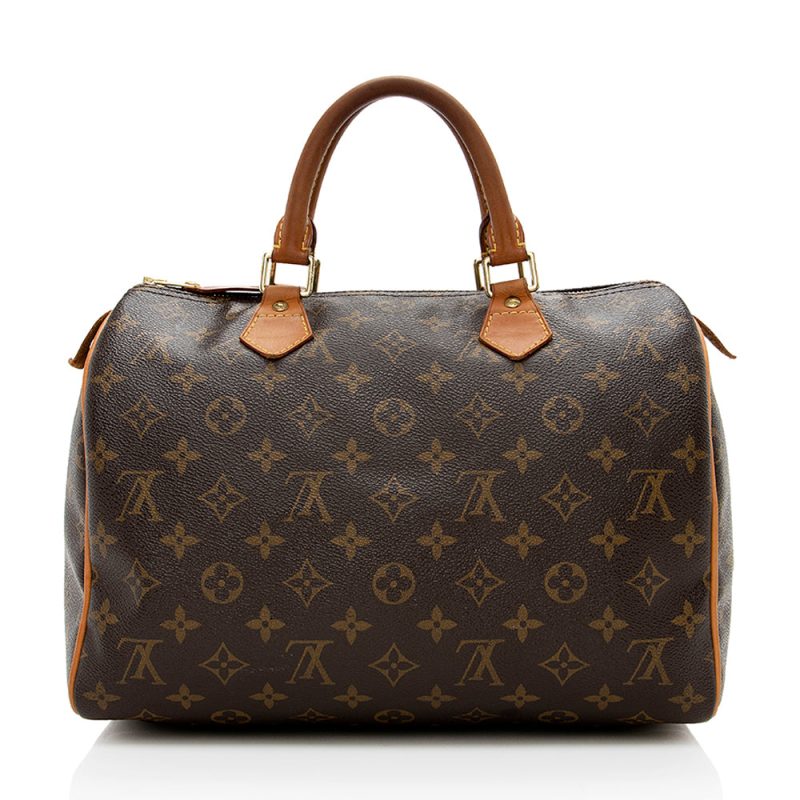 Louis Vuitton Vintage Monogram Canvas Speedy 30 Satchel (Nnx6Aj) - Image 3