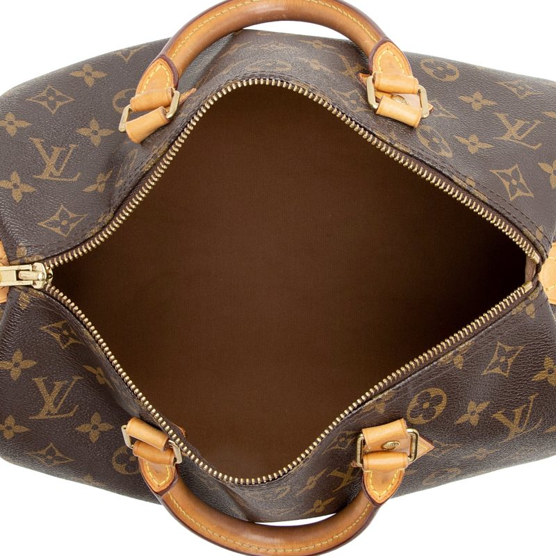 Louis Vuitton Vintage Monogram Canvas Speedy 30 Satchel (Nnx6Aj) - Image 7