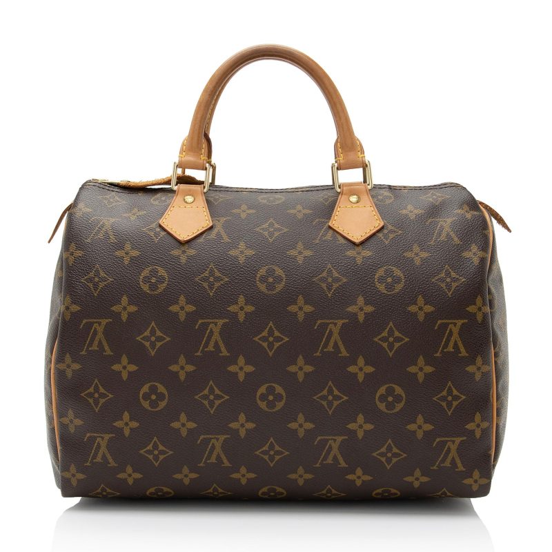 Louis Vuitton Vintage Monogram Canvas Speedy 30 Satchel (gWwiX8) - Image 3