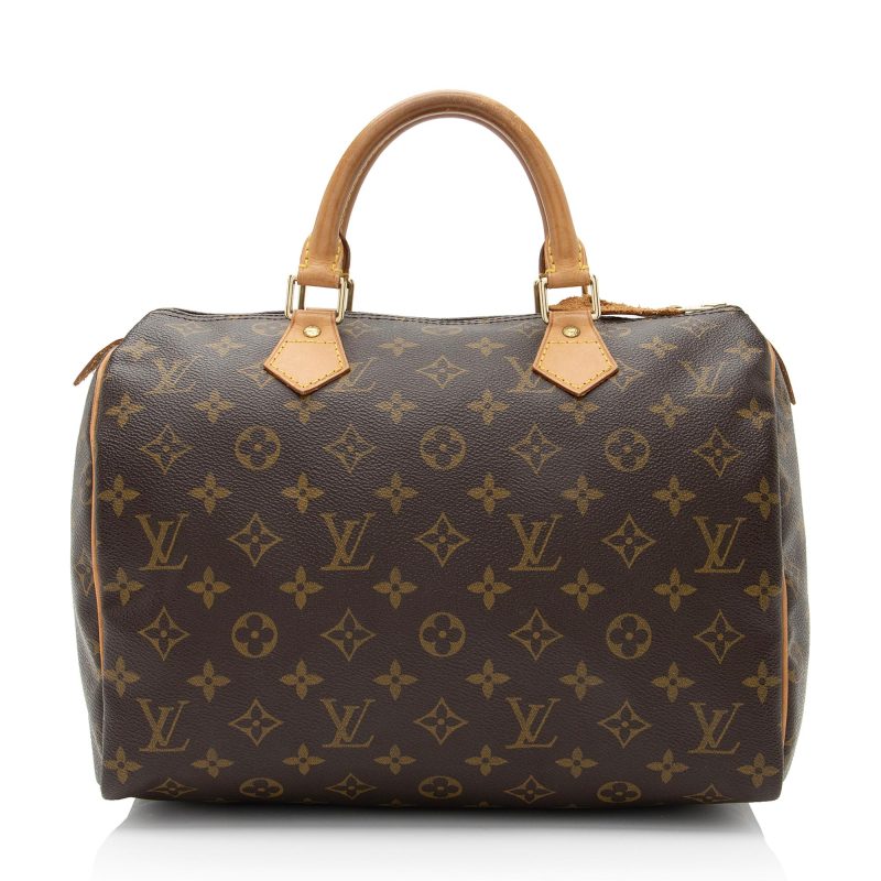 Louis Vuitton Vintage Monogram Canvas Speedy 30 Satchel (gWwiX8)