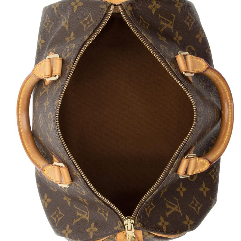 Louis Vuitton Vintage Monogram Canvas Speedy 30 Satchel (gWwiX8) - Image 7