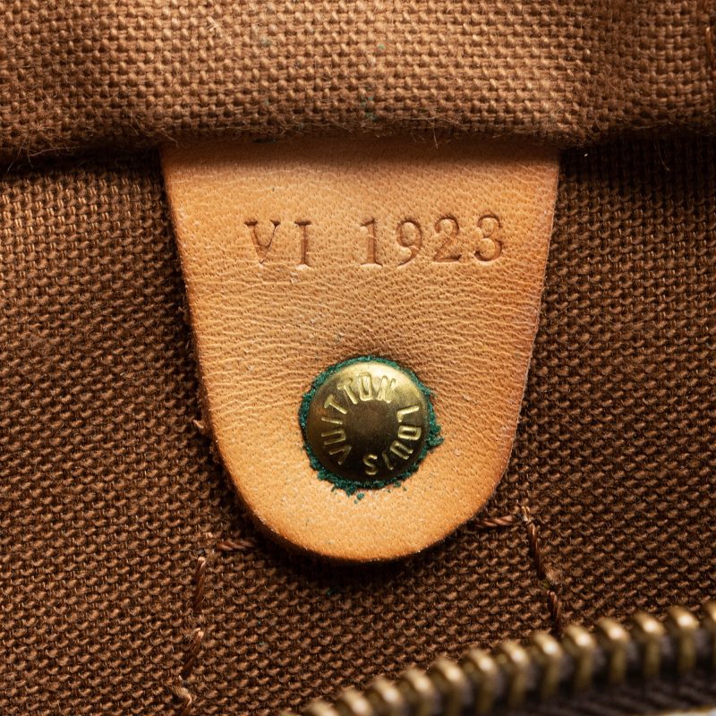 Louis Vuitton Vintage Monogram Canvas Speedy 30 Satchel (JYOyfJ) - Image 6