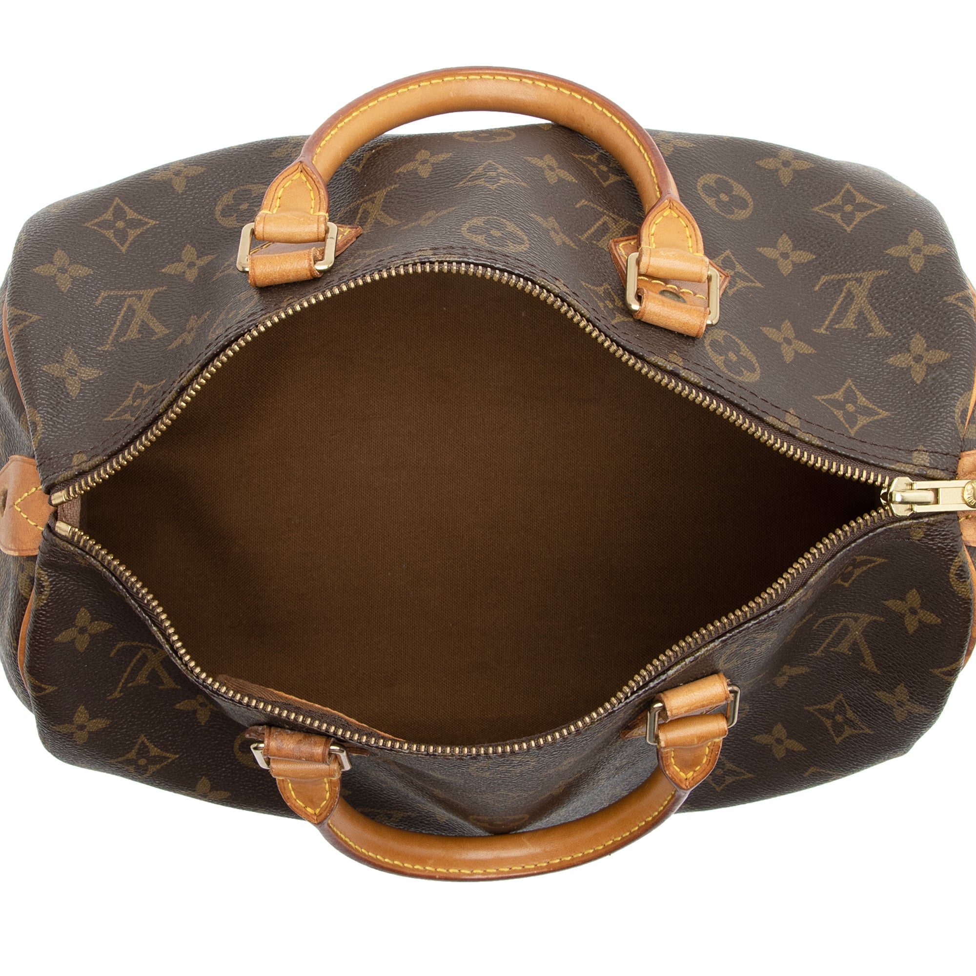 Louis Vuitton Vintage Monogram Canvas Speedy 30 Satchel (JYOyfJ) - Image 7