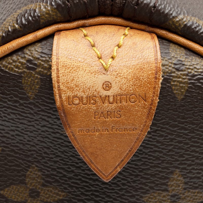 Louis Vuitton Vintage Monogram Canvas Speedy 30 Satchel (JYOyfJ) - Image 8