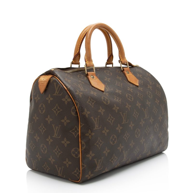Louis Vuitton Vintage Monogram Canvas Speedy 30 Satchel (JYOyfJ) - Image 2