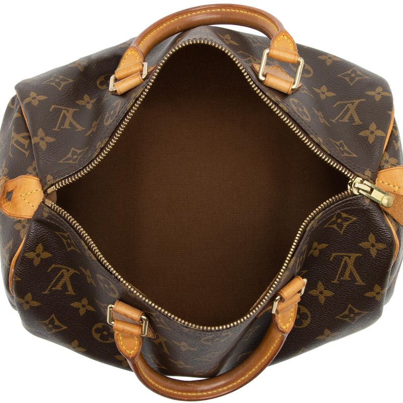Louis Vuitton Vintage Monogram Canvas Speedy 30 Satchel (vrJMdC) - Image 7