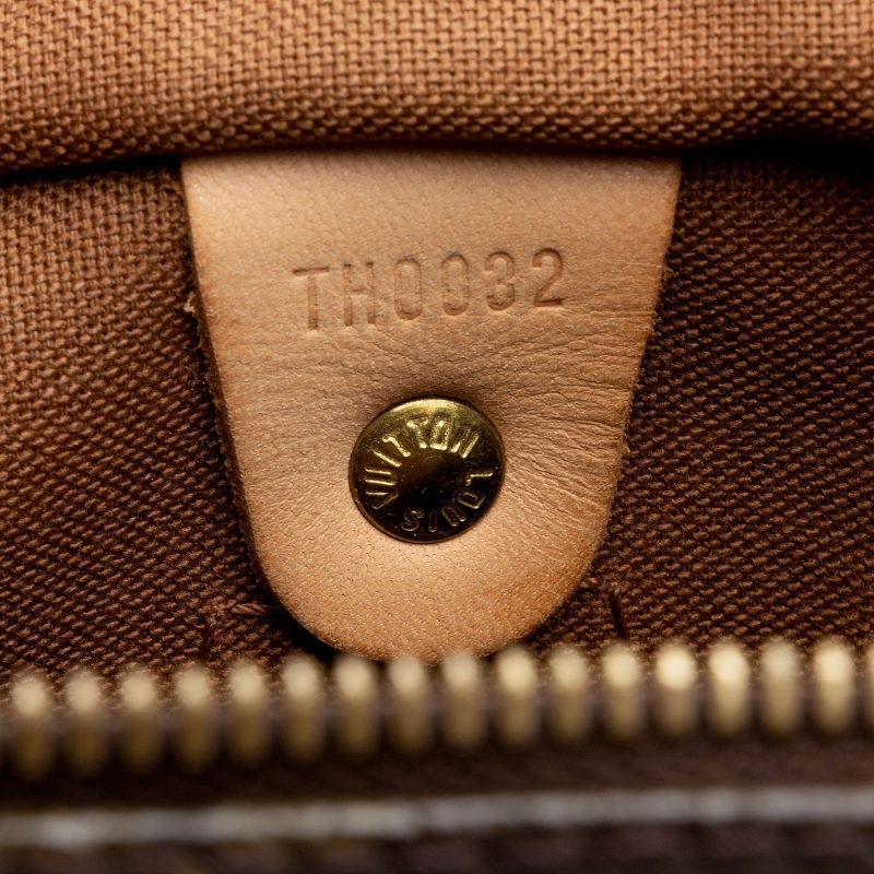 Louis Vuitton Vintage Monogram Canvas Speedy 30 Satchel (S4oifV) - Image 6