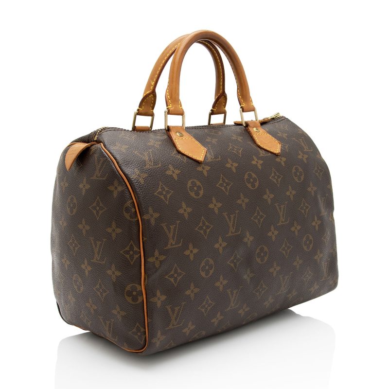 Louis Vuitton Vintage Monogram Canvas Speedy 30 Satchel (S4oifV) - Image 2