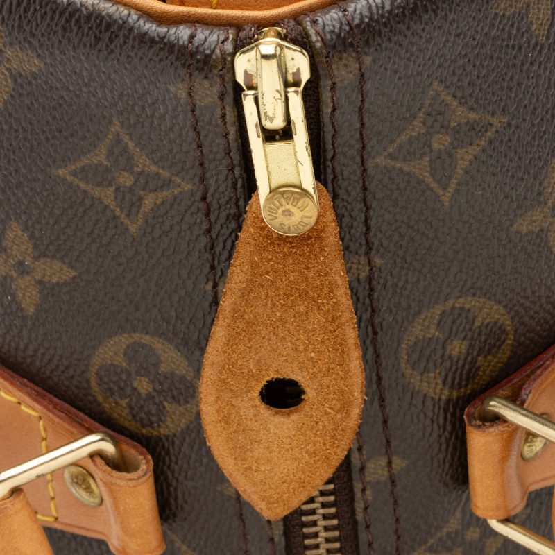 Louis Vuitton Vintage Monogram Canvas Speedy 30 Satchel (Lkta84) - Image 9